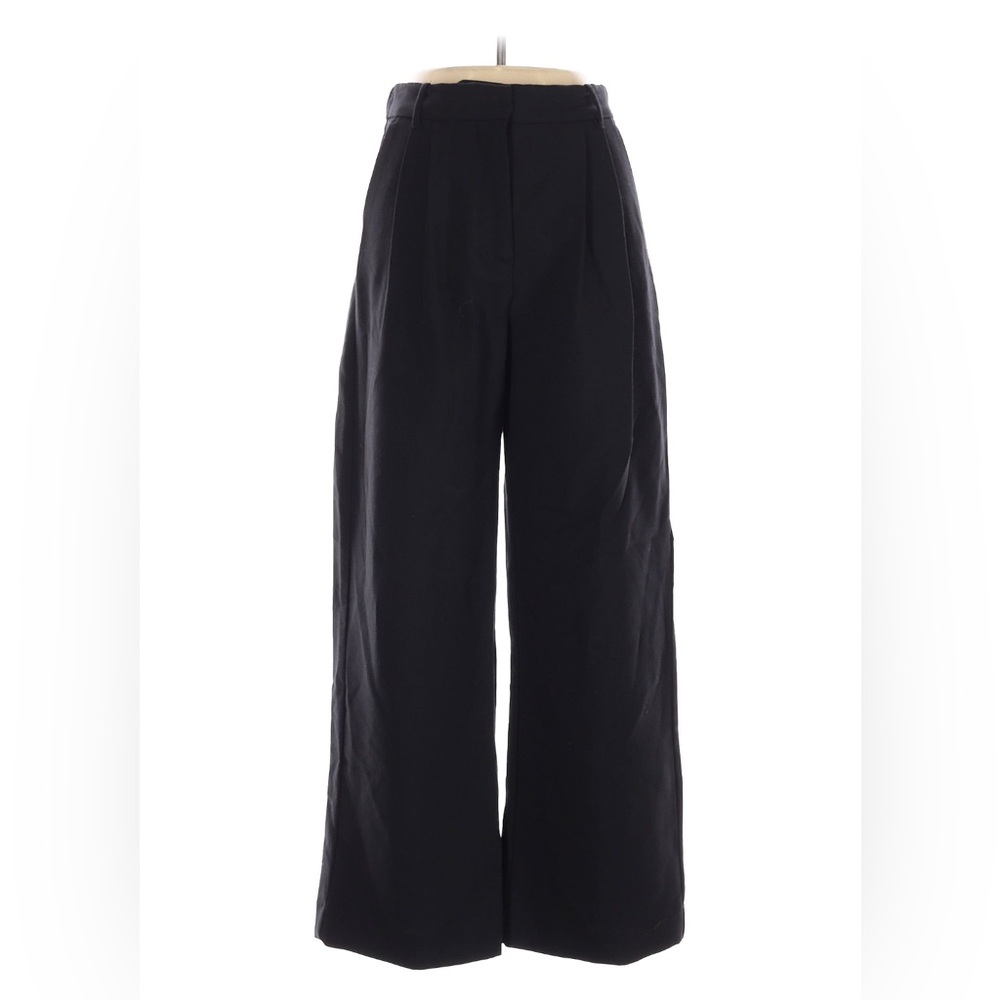 Abercrombie & Fitch Black Wide-Leg Pants